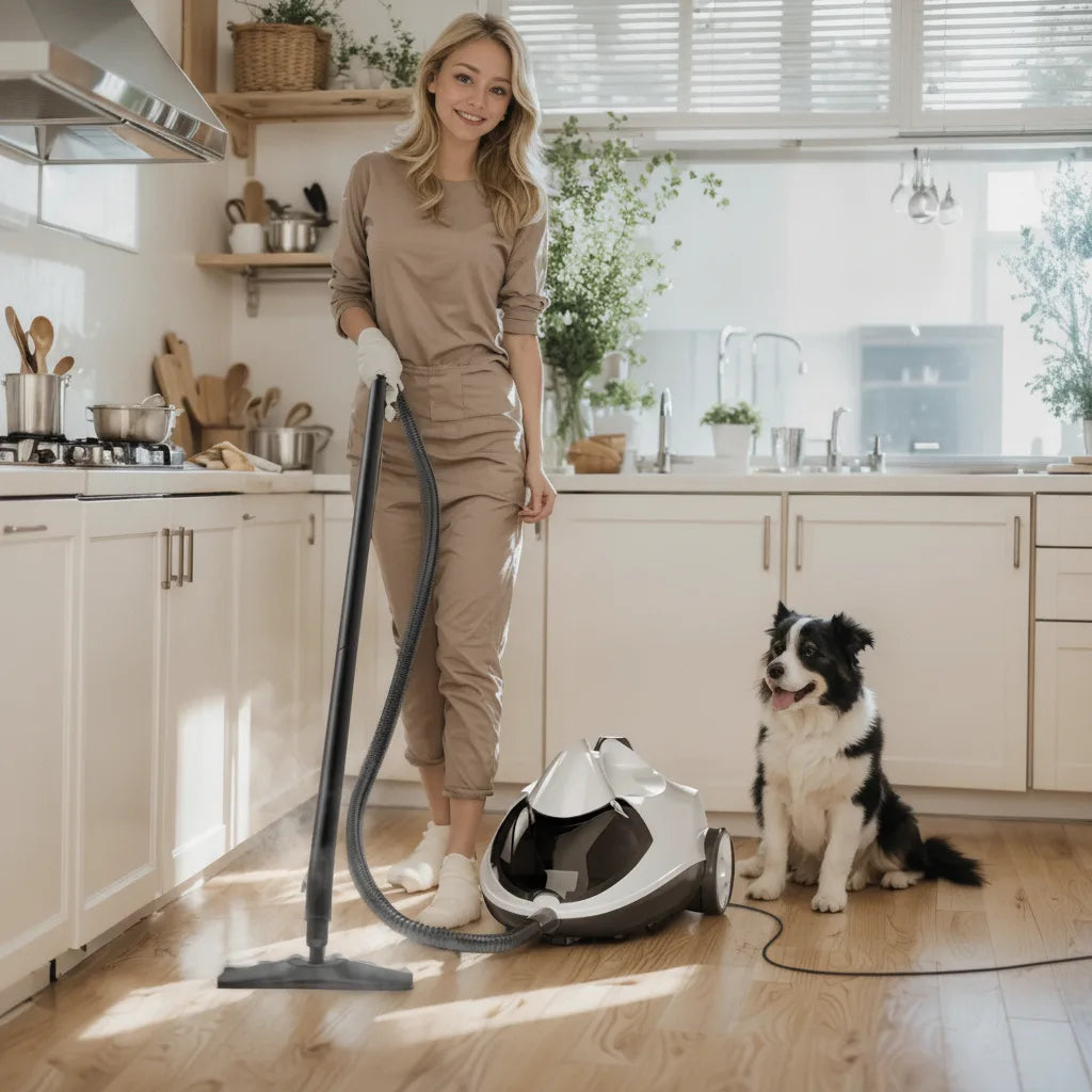 Steam Cleaner High-Pressure Quick Heat-Up 2L Tank