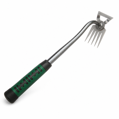 Steel Tines Non-Slip Handle Garden Rake
