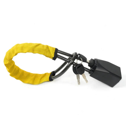 Steering Wheel Lock Cut-Resistant Cable Fits 69 Cm