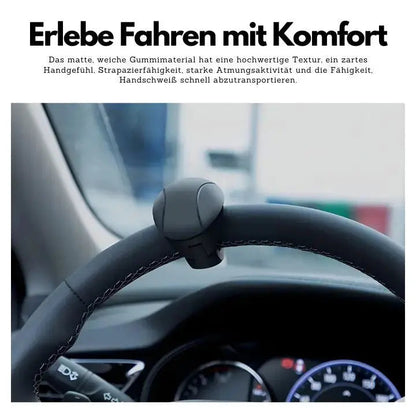 Steering Wheel Spinner Knob Ergonomic Grip Tool-Free Install