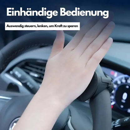 Steering Wheel Spinner Knob Ergonomic Grip Tool-Free Install