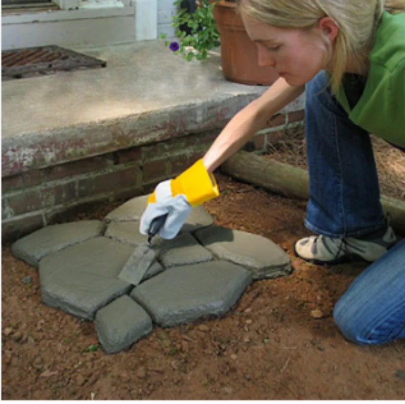 Stepping Stone Mold Reusable ABS Plastic Three Shapes
