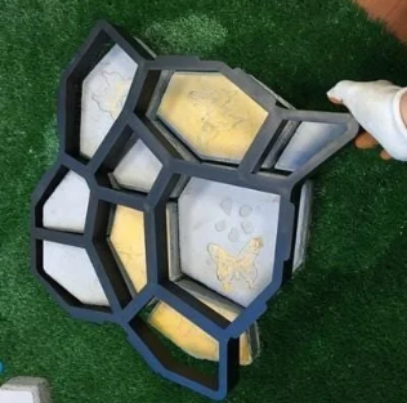 Stepping Stone Mold Reusable ABS Plastic Three Shapes