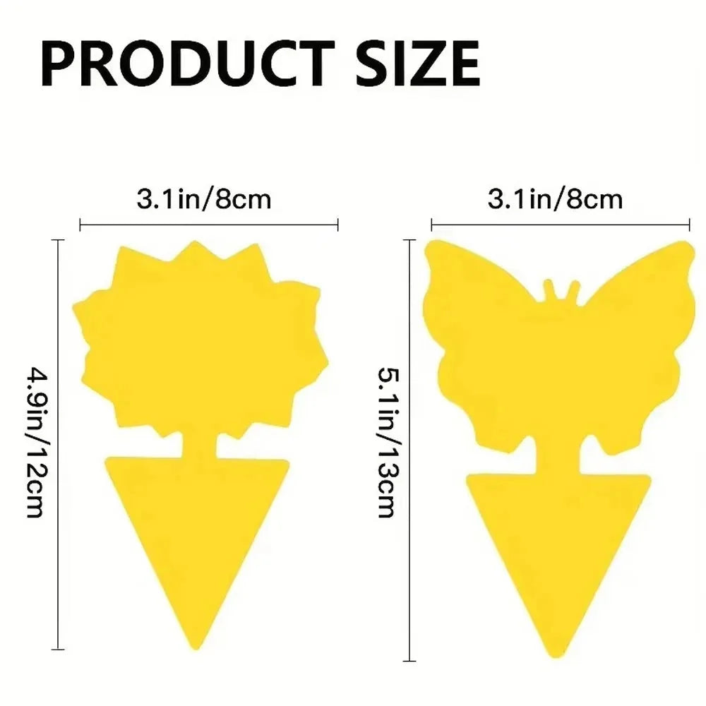 Sticky Traps Yellow Double-Sided 30-Pack