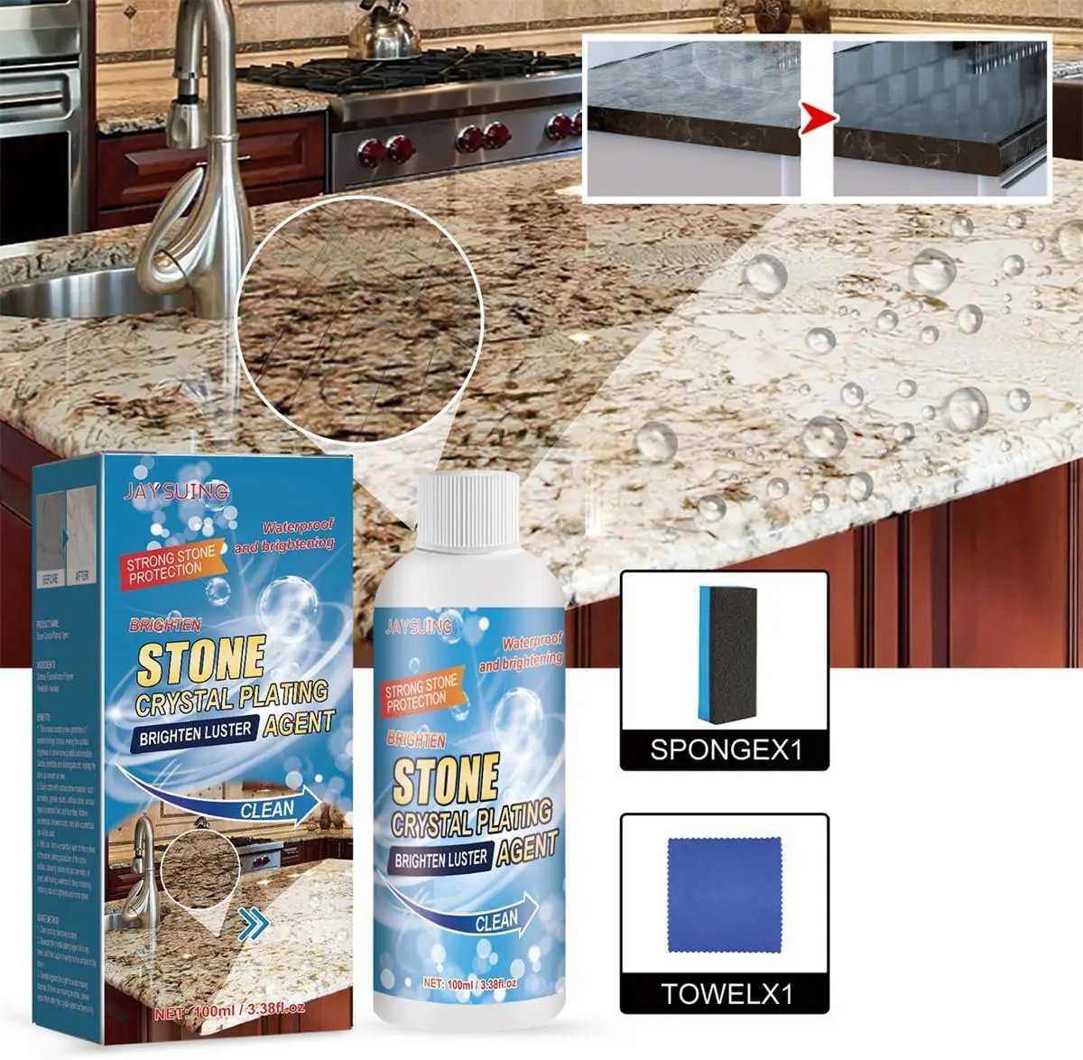Stone Cleaner Natural Shine Restorer 100 ml