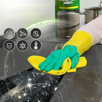 Stone Surface Sealant Nano-Silicone High-Gloss Non-Toxic Set of 2
