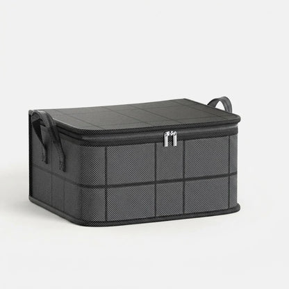 Storage Bag Tear-Resistant Non-Woven Reinforced Handles & All-Around Zipper