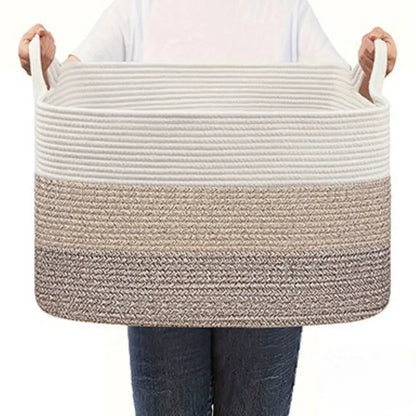 Storage Basket 55 L Foldable & Washable Polyester