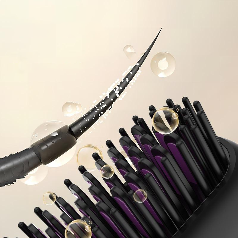 Straightening Brush Cordless Ceramic Digital Temperature Display