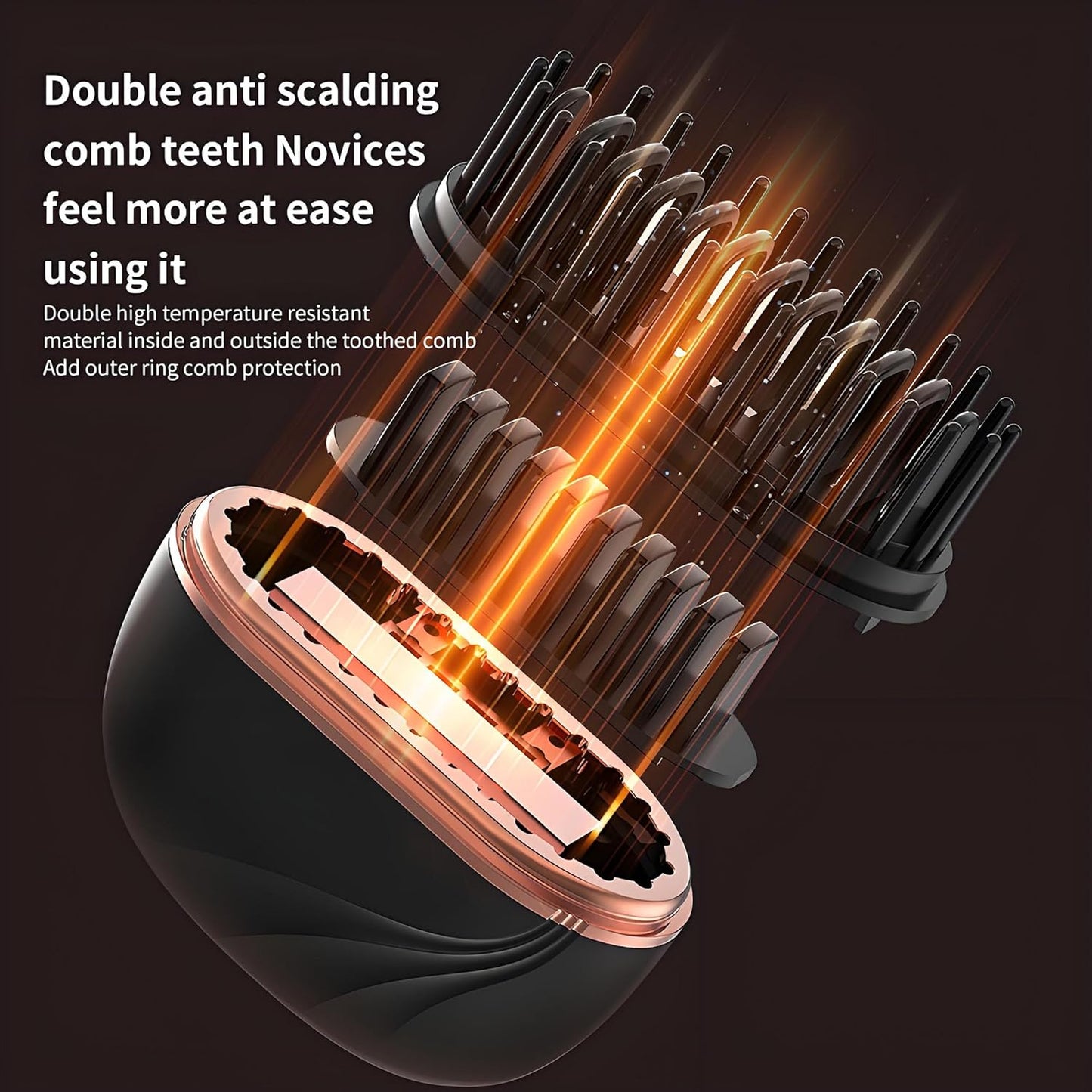 Straightening Brush Cordless USB-C 3 Heat Settings