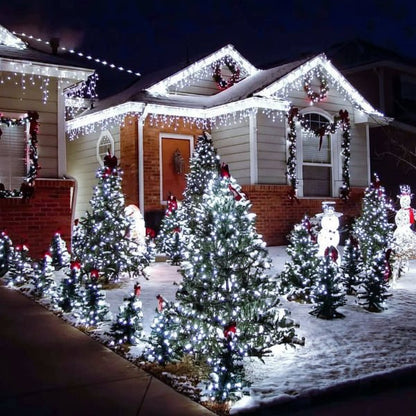 String Lights Solar Powered 8 Modes Weatherproof