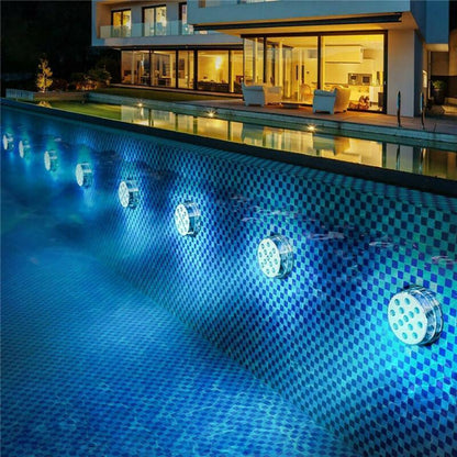 Submersible LED Light IP68 16 Color Modes Remote Control