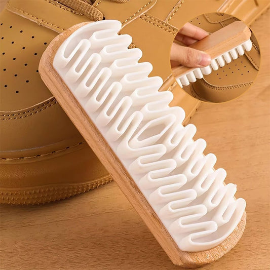 Suede & Nubuck Shoe Brush Electrostatic Rubber Bristles
