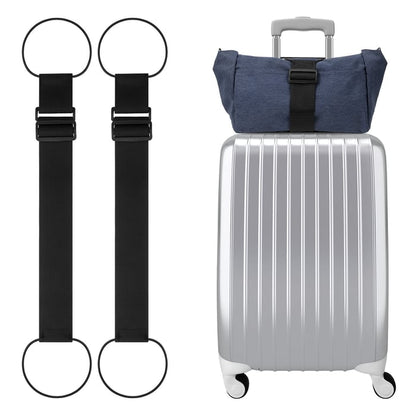 Suitcase Strap Adjustable Elastic Universal Fit Set of 2