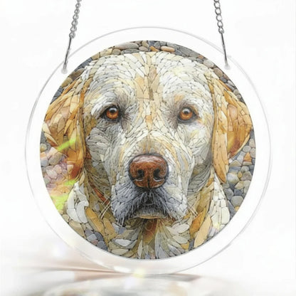 Sun Catcher Round Acrylic Rainbow Reflections