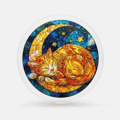 Sun Catcher Round Acrylic Rainbow Reflections