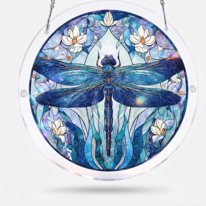 Sun Catcher Round Acrylic Rainbow Reflections