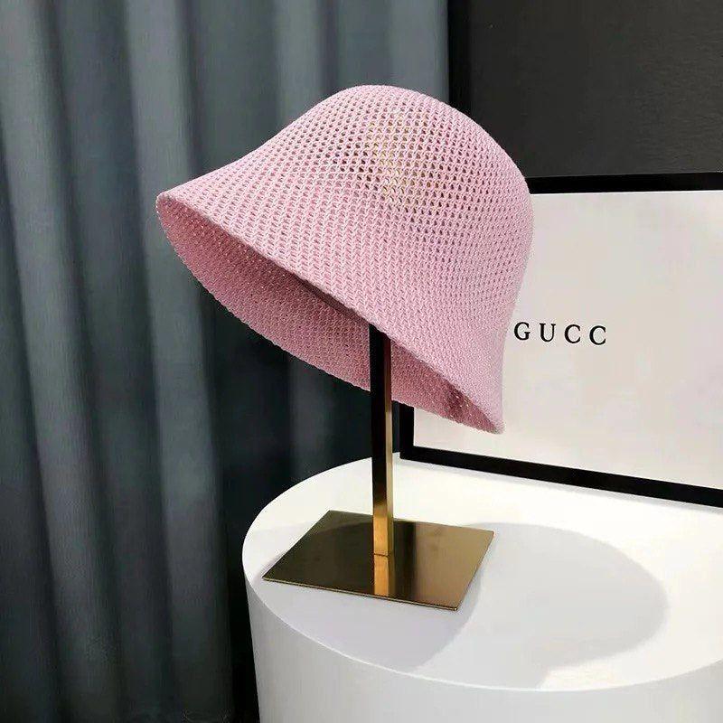 Sun Hat Straw Wide Brim UV Protection Adjustable Band