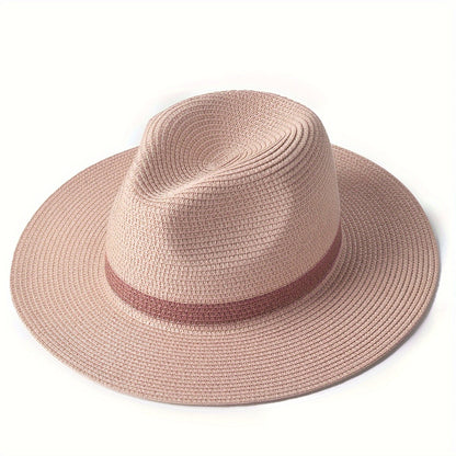 Sun Hat Wide Brim Breathable Crochet UV Protection