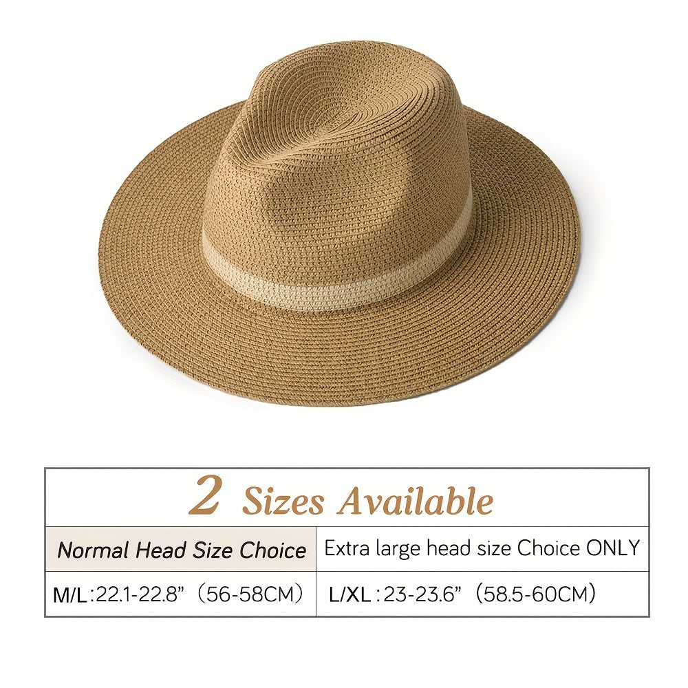 Sun Hat Wide Brim Breathable Crochet UV Protection