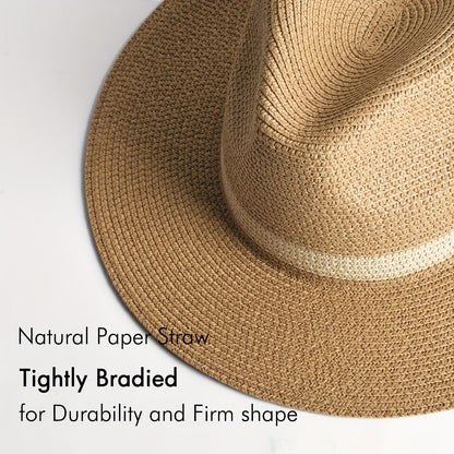 Sun Hat Wide Brim Breathable Crochet UV Protection