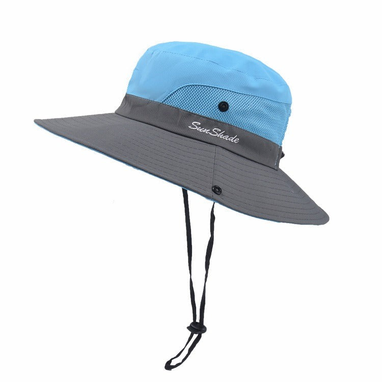 Sun Hat Wide Brim UPF 50+ Adjustable Chin Cord