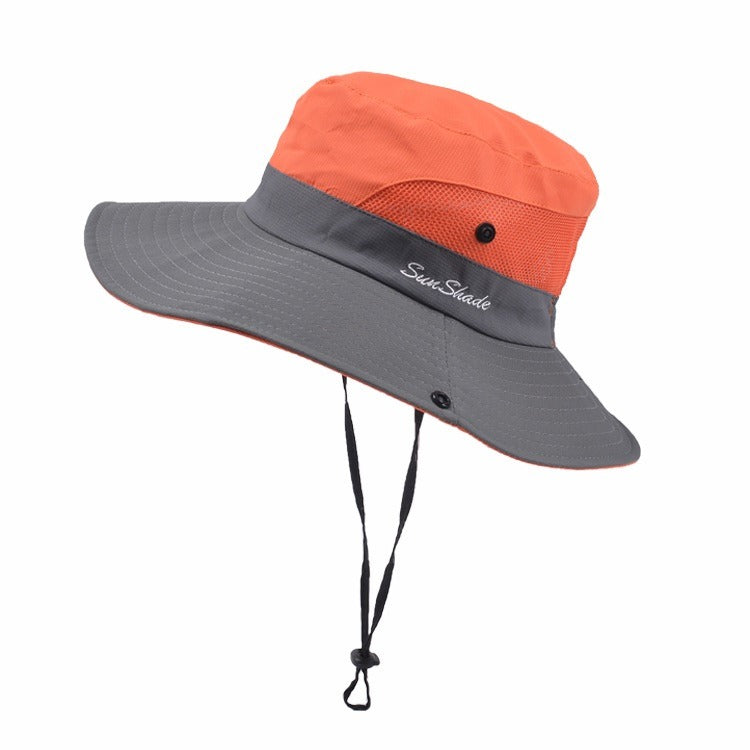 Sun Hat Wide Brim UPF 50+ Adjustable Chin Cord