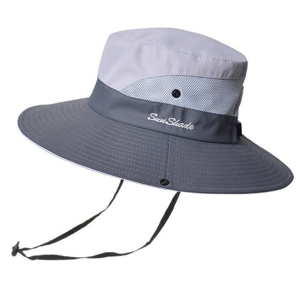 Sun Hat Wide Brim UPF 50+ Adjustable Chin Cord