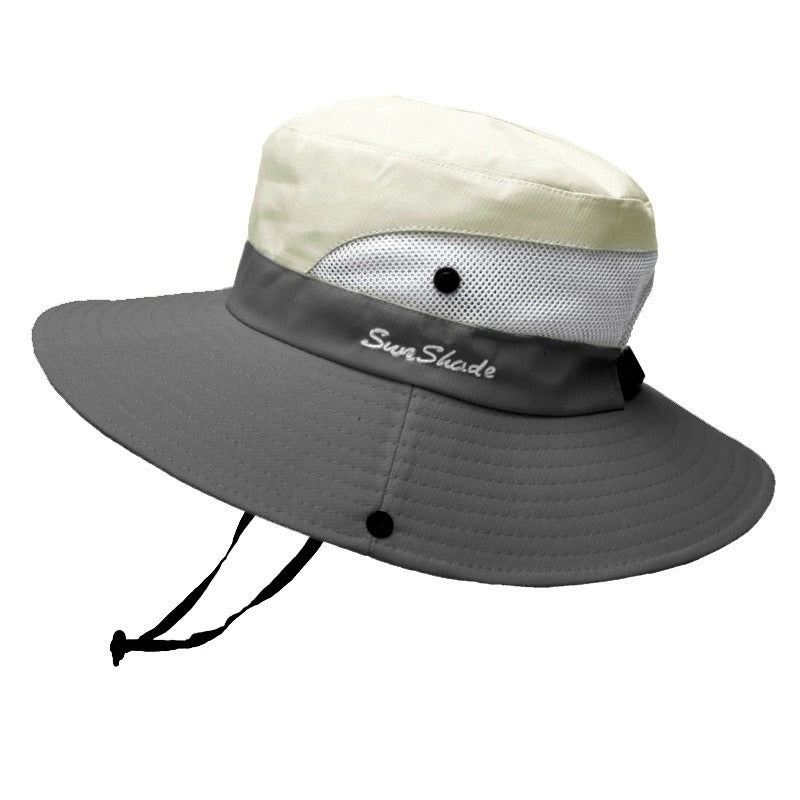 Sun Hat Wide Brim UPF 50+ Adjustable Chin Cord