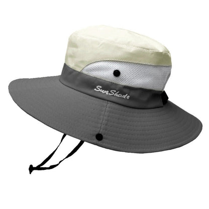 Sun Hat Wide Brim UPF 50+ Adjustable Chin Cord