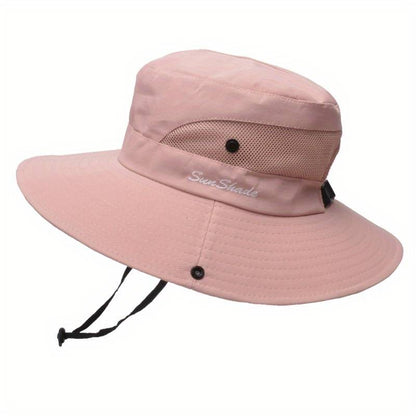 Sun Hat Wide Brim UPF 50+ Adjustable Chin Cord