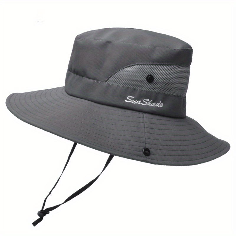 Sun Hat Wide Brim UPF 50+ Adjustable Chin Cord