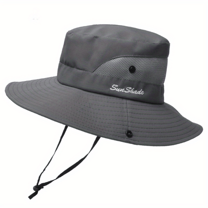 Sun Hat Wide Brim UPF 50+ Adjustable Chin Cord