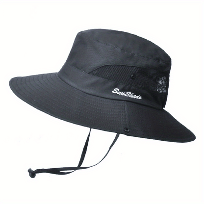 Sun Hat Wide Brim UPF 50+ Adjustable Chin Cord