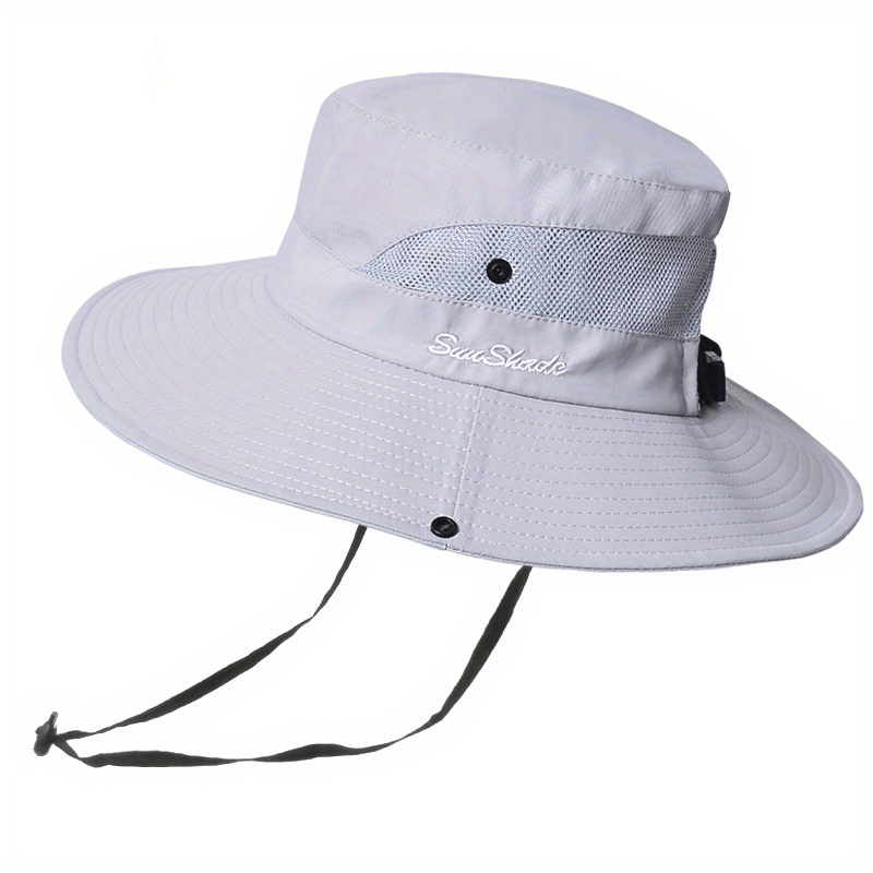 Sun Hat Wide Brim UPF 50+ Adjustable Chin Cord
