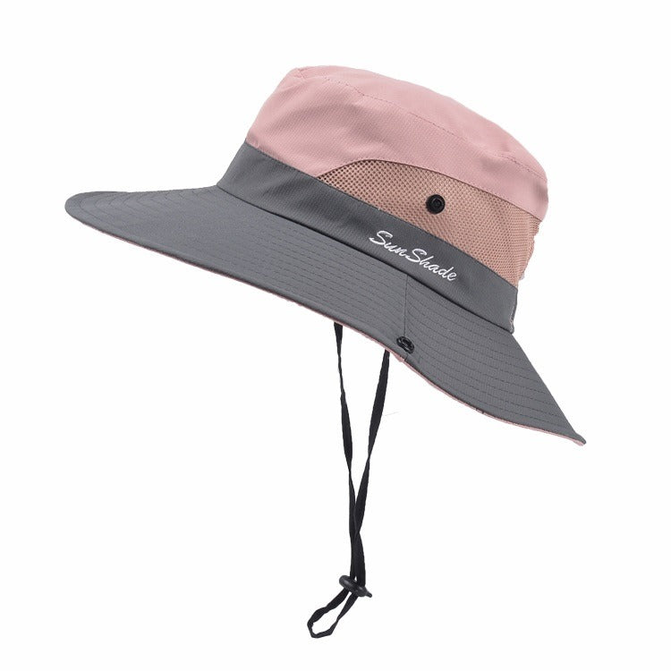 Sun Hat Wide Brim UPF 50+ Adjustable Chin Cord