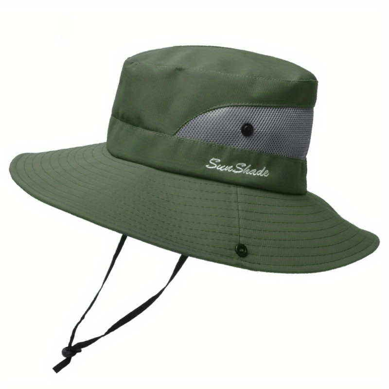 Sun Hat Wide Brim UPF 50+ Adjustable Chin Cord