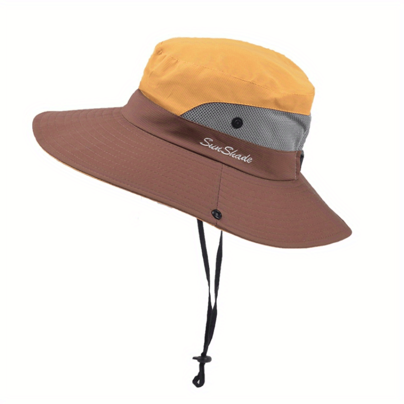 Sun Hat Wide Brim UPF 50+ Adjustable Chin Cord