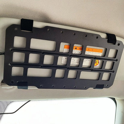 Sun Visor Organizer Multi-Compartment Universal Fit & Tool-Free Installation