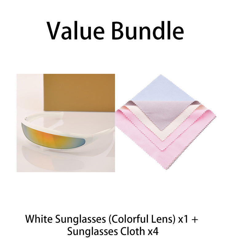 Sunglasses Panoramic Single-Lens Ultra-Light UV Protection