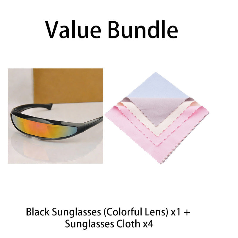Sunglasses Panoramic Single-Lens Ultra-Light UV Protection