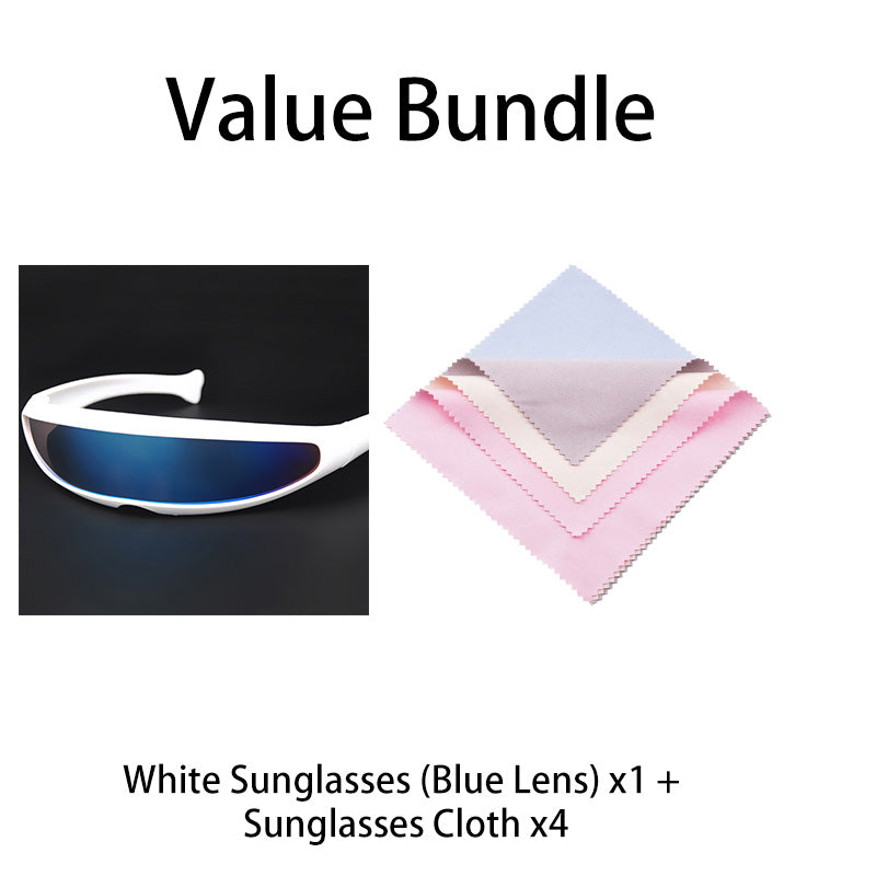 Sunglasses Panoramic Single-Lens Ultra-Light UV Protection