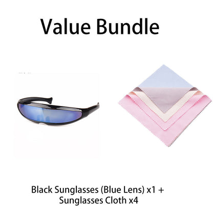 Sunglasses Panoramic Single-Lens Ultra-Light UV Protection