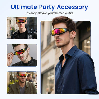 Sunglasses Panoramic Single-Lens Ultra-Light UV Protection