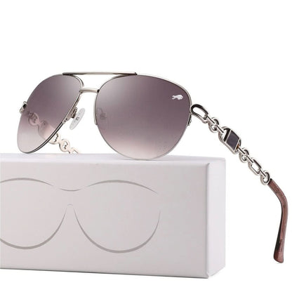 Sunglasses Polarized Lenses UV400 Chain Temple