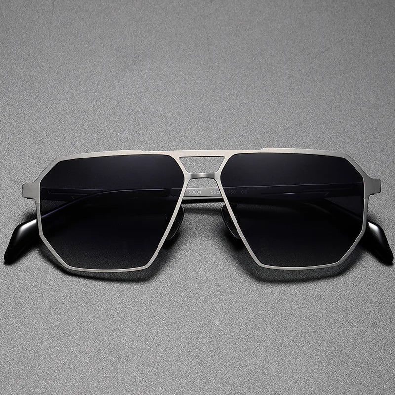 Sunglasses Titanium Frame Ultra-Light Polarized UV400