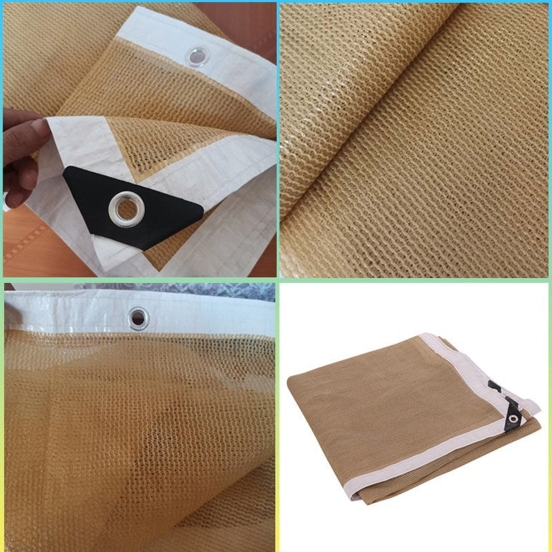 Sunshade Sail Triangular Breathable HDPE 90% UV Protection