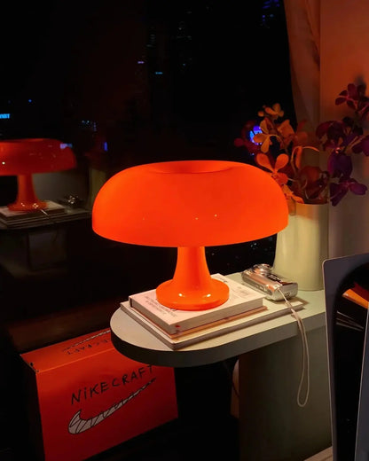 Table Lamp Bauhaus Inspired Dome Shade Replaceable LED