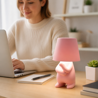Table Lamp Figure-Shaped Rechargeable LED