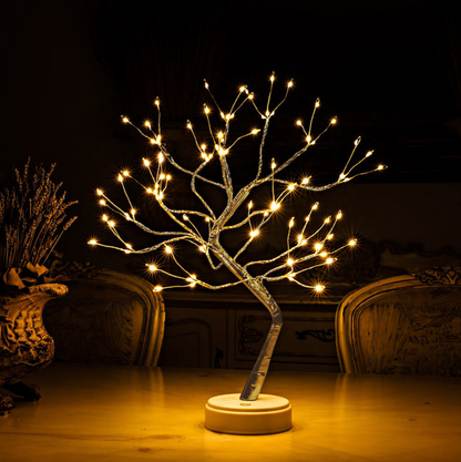 Table Lamp Flexible Branches Warm LED & USB Rechargeable